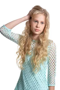 Adorable Prints: Portrait of cute teen girl