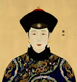 Imperialism Prints: Portrait of Empress Xiaogongren