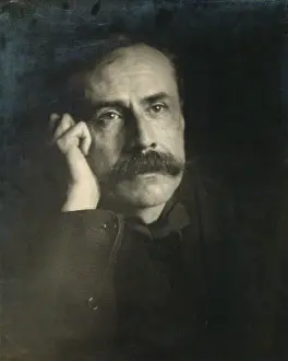 Composer Prints: This is a portrait of the famous English composer Edward Elgar