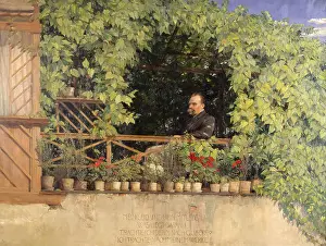 1894 Prints: Portrait of Friedrich Nietzsche (1844-1900), 1894. Creator: Stoeving, Curt (1863-1939)