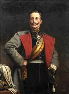 Academic Art Prints: Portrait of German Emperor Wilhelm II (1859-1941), King of Prussia, 1900s-1910s