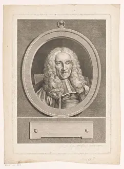 Portrait of Guillaume-François Joly of Fleury. Bust of Guillaume-François Joly of Fleury in a Medallion