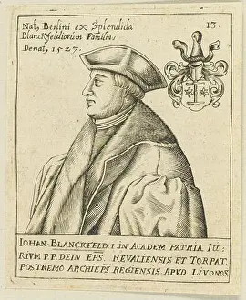 Portrait of Iohan Blanckfeld