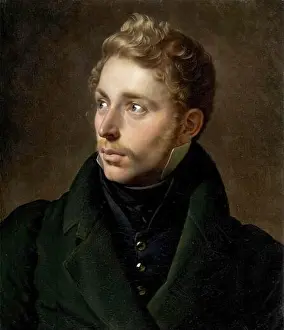 Portrait of Jacques-Joseph de Cathelineau c. 1822 by Anne-Louis Girodet De Roucy-Trioson