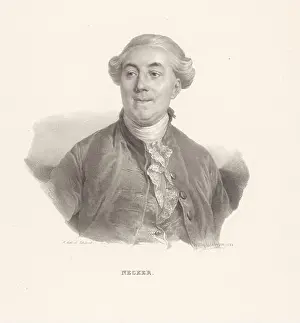 Print Maker Prints: Portrait of Jacques Necker, Necker (title on object)