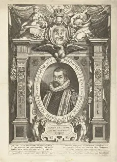 Philips Prints: Portrait of Johan Philips van Gebsattel