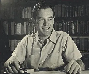 Campbell Prints: Portrait of Joseph Campbell (1904-1987). Museum: PRIVATE COLLECTION. Author: ANONYMOUS