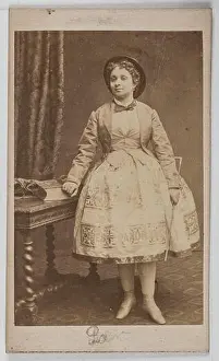 Carte De Visite Prints: Portrait of Josephine Panseron (-1890)