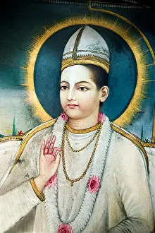 Uttar Prints: portrait of kabir das, kabir chaura, varanasi, uttar pradesh, Asia, India