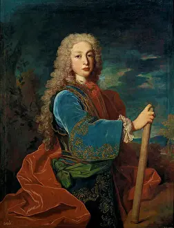 Bourbon Prints: Portrait of Louis I of Spain (1707-1724). 1724. Louis I of Spain