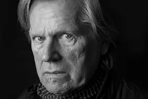Low Key Prints: portrait man 60 b&w black and white, low key, senior