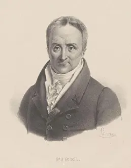 Portrait of Philippe Pinel, Pinel (title on object)
