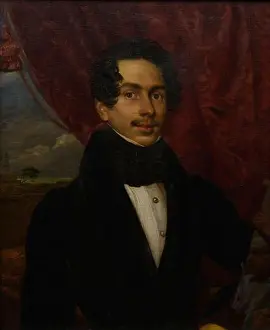Potrait Prints: Portrait of Prince Fyodor Alexandrovich Golitsyn (1805-1848)