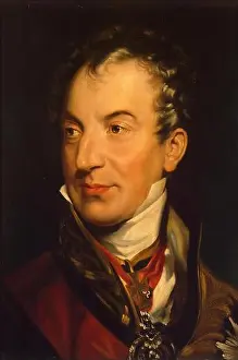 Britannia Prints: Portrait of Prince Klemens Wenzel Lothar von Metternich (1773-1859)