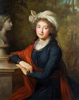 Neoclassicism Prints: Portrait of Princess Elzbieta Izabela Lubomirska