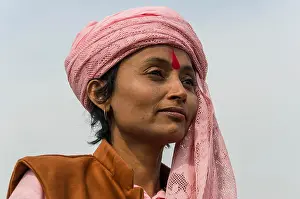 Ethnicity Prints: Portrait of a Sadhvi, holy woman