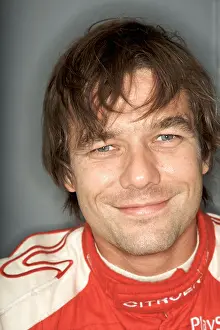 Citroen Prints: Portrait of Sebastien Loeb World Rally Champion