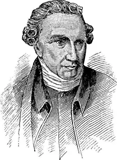 Vector Vectors Prints: portrait showing minuteman, minutemen were civilian colonists who independently organized to form well-prepared militia