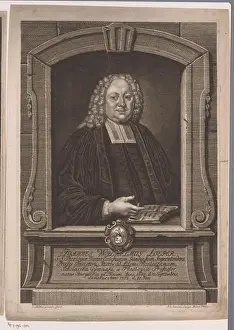 Theology Prints: Portrait van Johann Wilhelm Löper