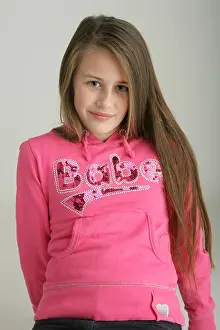 Camera Prints: Portrait of a ten year old girl
