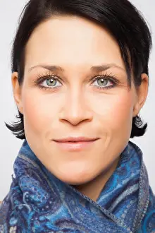 Femininity Prints: portrait of a young, good looking woman with black short hair