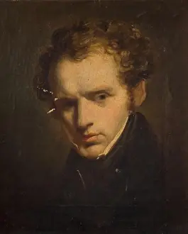 1840 Prints: Portrait of a Young Man, 1840. British School