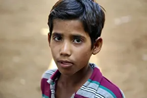 Highlight Prints: Portrait of Youth Indian Boy, (Photo Copyright © Saji Maramon)