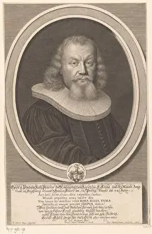Robe Prints: PortraT van Georg Philipp Ris, Elias Hainzelmann