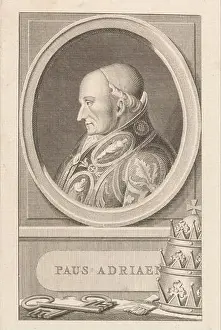 Pope Prints: Portrayed van paus adrianus vi