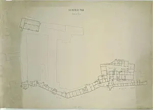 Basement Prints: Prague, Hradschin, castle, basement