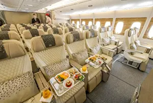Airbus Prints: Premium Economy Class, Essen, Airbus A380