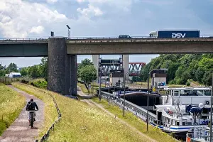Damaged Prints: Preparatory work is underway for the replacement of the Berliner Brücke on the A59 in Duisburg