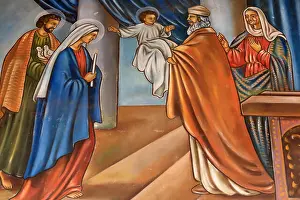 West Africa Prints: Presentation of Jesus at the Temple. St. Peter and Paul Cathedral