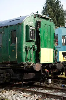 Railroads Prints: Preserved electric multiple unit 4-COR Unit No.3142 on the East Kent Railway, Kent UK
