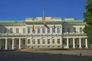 Lithuania Prints: Presidential Palace, Vilnius, Lithuania, Europe