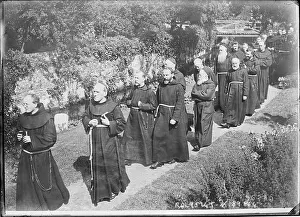 A press photograph dated 1924 records celebrations in Canterbury marking the seven hundredth anniversary of