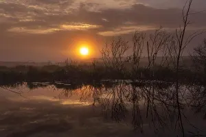Calming Prints: A pretty autumn sunrise in northern Wisconsin