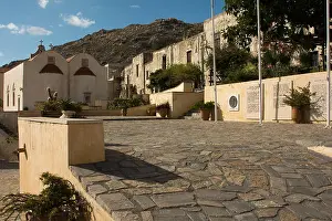 Paved Prints: Preveli Monastery is an Greek orthodox monestary 170 meter above the Libyan Sea at the south coast of Crete