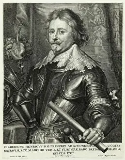 Figure Painting Prints: Prince d'Orange (Hollstein 156) Anton van Dyck (1599-1661)