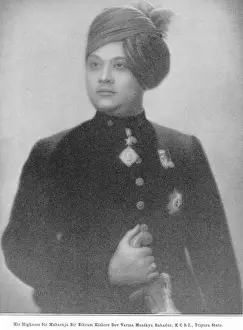 Physical Fitness Prints: Princes of India, His Highness Sir Maharaja Bir Bikram Kishore Dev Verma Manikya Bahadur