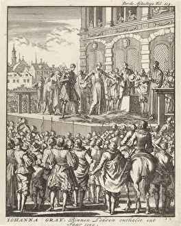 Jan Luyken Prints: Print marked top right: Third Afdeelinge Fol