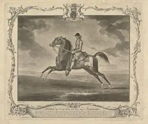 Mezzotint Prints: Print made by Richard Houston, ca
