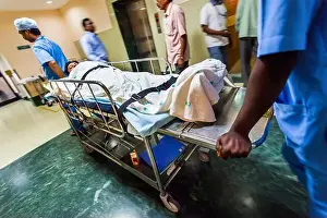 Ward Prints: A private hospital in Chennai. Tamil Nadu India