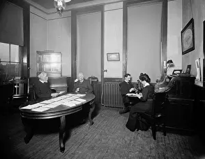 Fatherhood Prints: Private office, Leland & Faulconer Manufacturing Co. Detroit, Mich. 1903 Nov