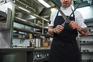 Tunic Prints: Professional chef