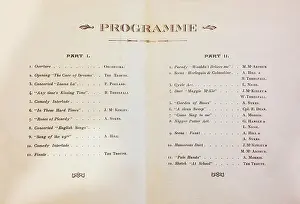 Performances Prints: The Programme of a Performance given at the New Theatre Saint Omer by the Diamond Troupe of the 29th Division on June 8