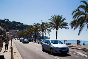 South Of France Prints: Promenade des Anglais, Nice France