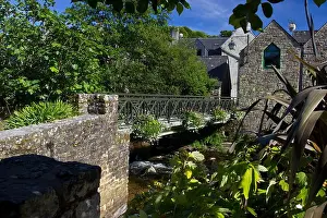 Promenade xavier Grall Pont Aven Brittany France