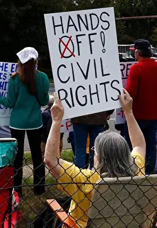 Citizens Prints: Protestors rally against Trump's authoritarian govenment