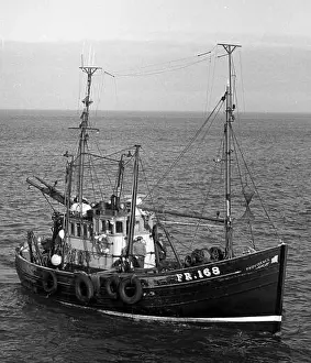 Providence Prints: Providence, FR 168, arriving at Seahouses, Northumberland, c.1972